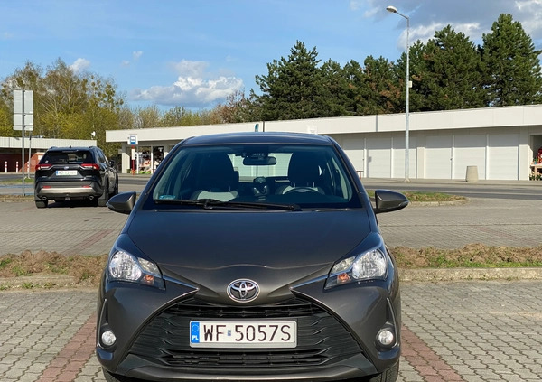 Toyota Yaris cena 48000 przebieg: 153352, rok produkcji 2018 z Warszawa małe 211